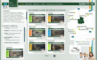 Nouveau site internet pour les Parcs aménageurs